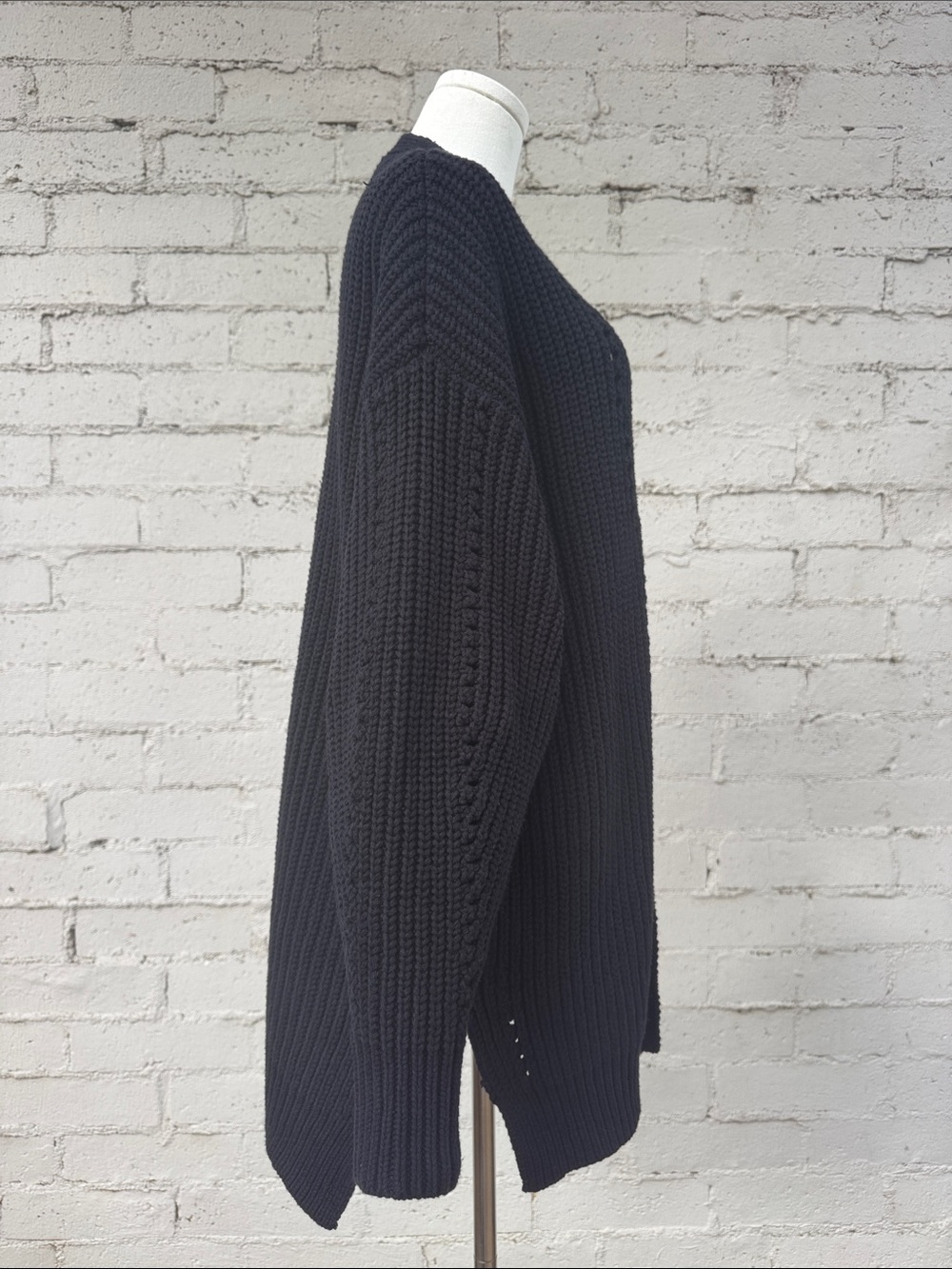Free People Nightingale Cardi Sweater Black Size S - Picture 6 of 16